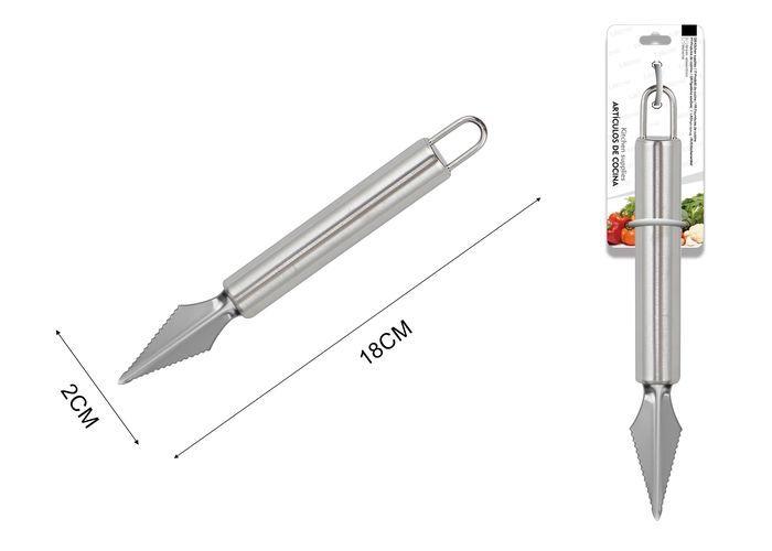 Utensilios de cocina con mango tubular redondo, 18 × 2 × 2 cm