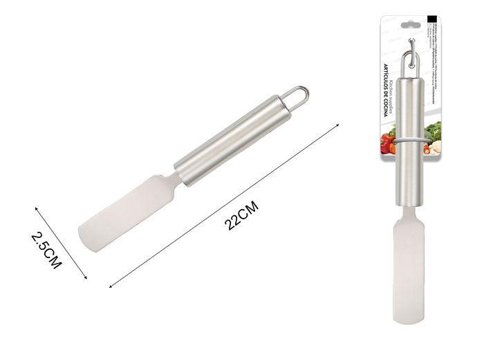 Utensilios de cocina con mango tubular redondo, 22 × 2,5 × 2 cm, 4 pulgadas