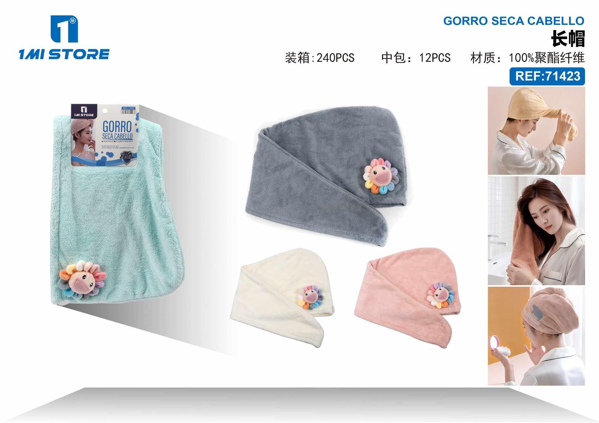 Gorro de secado para cabello, modelo 71423