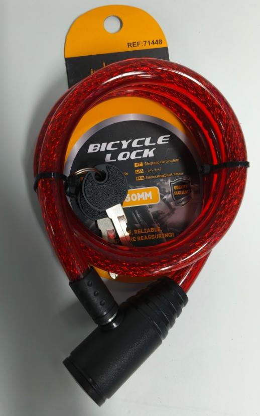 Cable de seguridad de acero trenzado, 12 × 950 mm