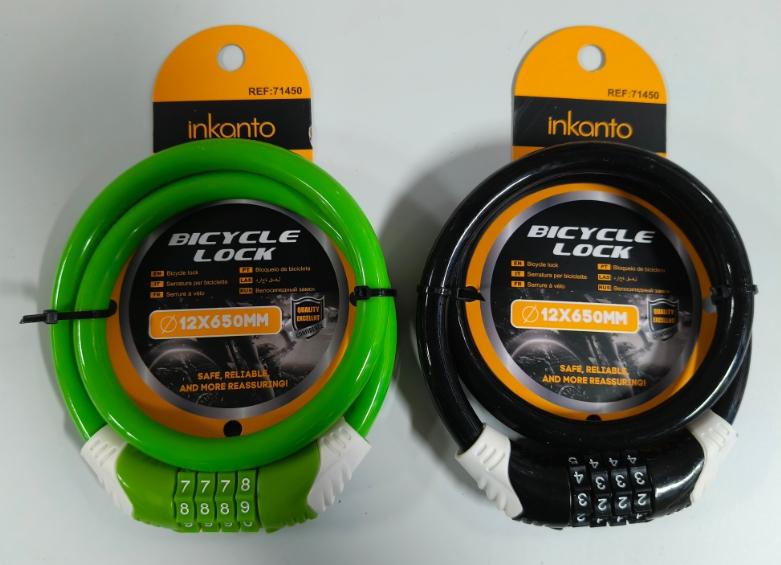 Cable de seguridad de acero trenzado, 12 × 650 mm, ref. 71450