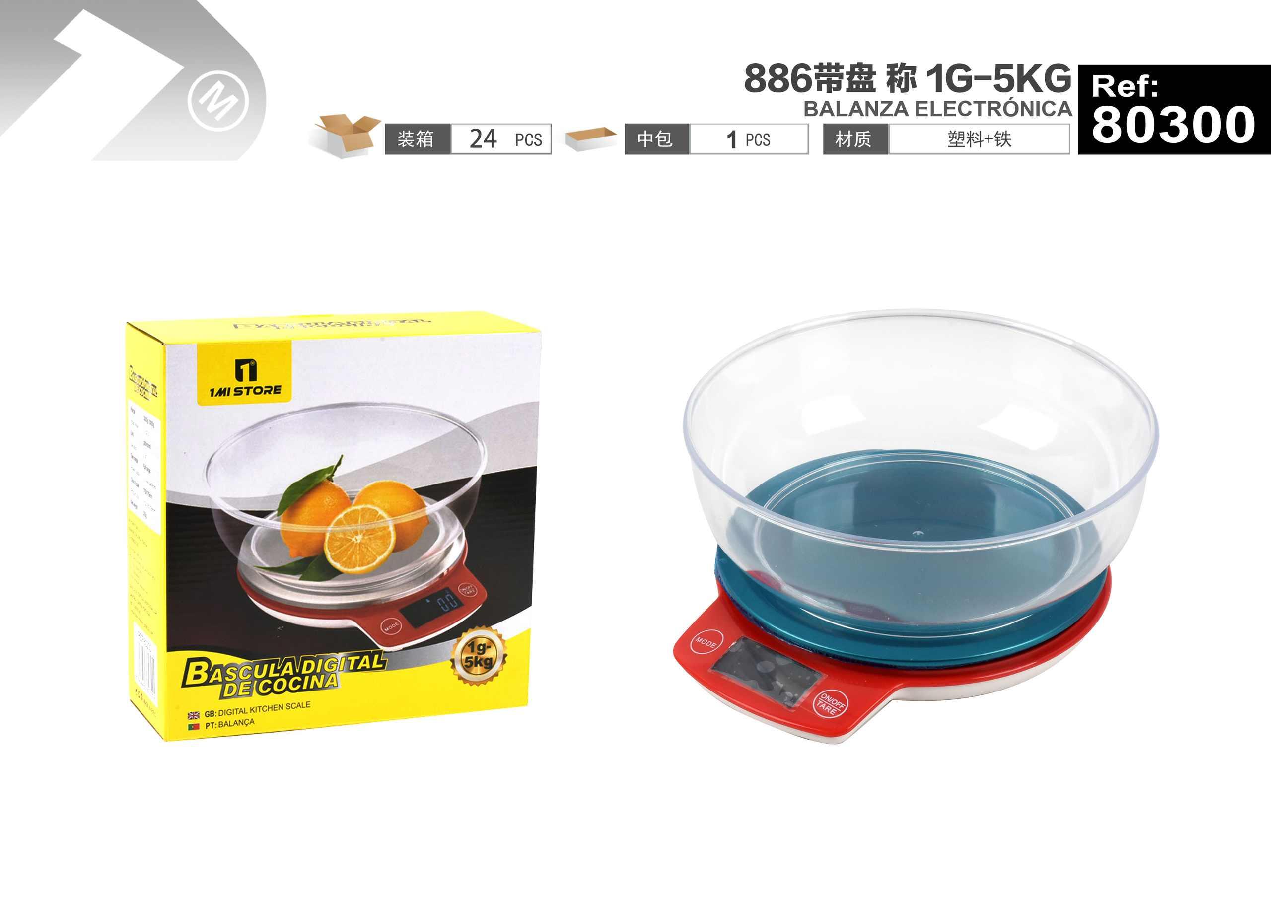 balanzas electronicas, modelo 1G-5KG, 1 g, 5 kg