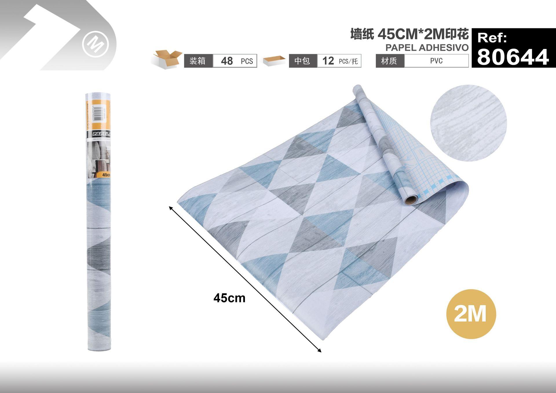Papel tapiz decorativo, 45 cm, 2 m, modelo 80644