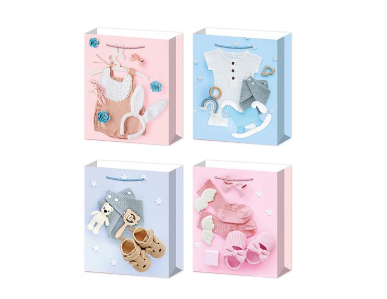 Bolsas de regalo, 31 × 40 × 12 cm, color rosado, modelo 91601