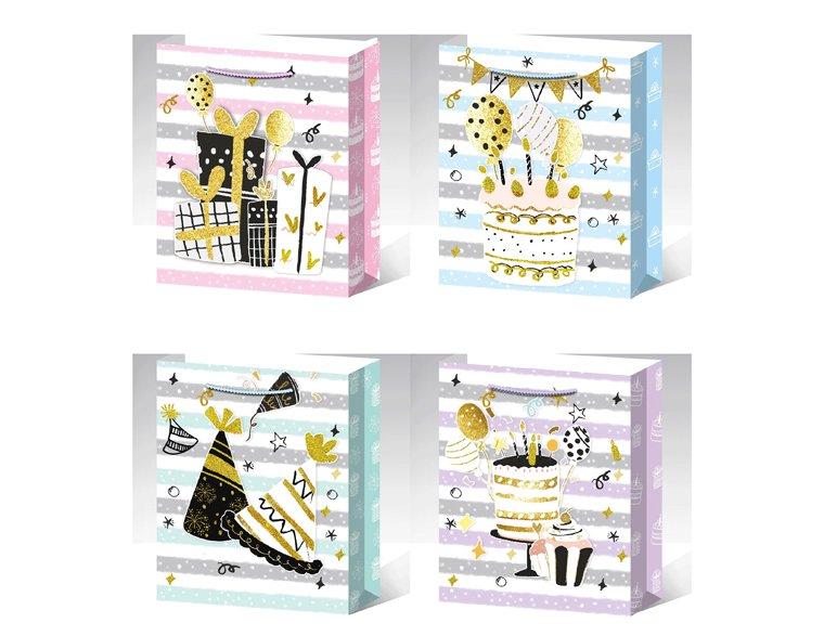 Bolsas de regalo, 18 × 24 × 8,5 cm, modelo 91614