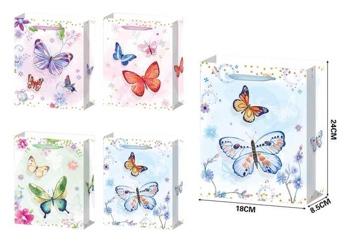 Bolsas de regalo, 18 × 24 × 8,5 cm, modelo 91665