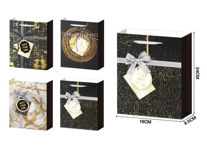 Bolsas de regalo, 18 × 24 × 8,5 cm, modelo 91760