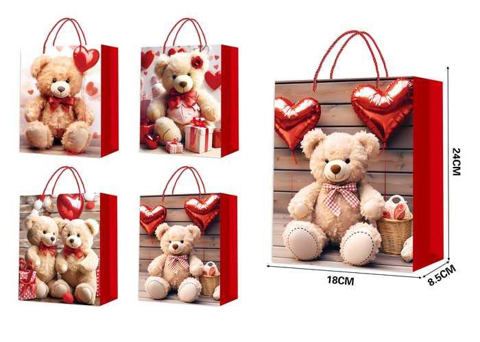 Bolsas de regalo, 18 × 24 × 8,5 cm, modelo 91766