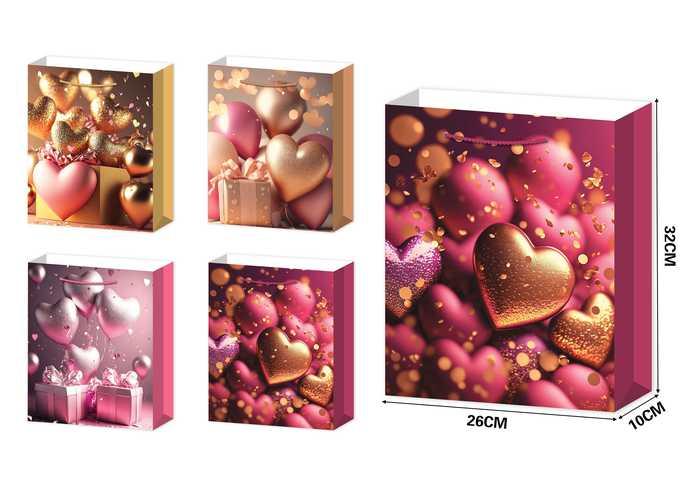 Bolsas de regalo, 26 × 32 × 10 cm, modelo 91770