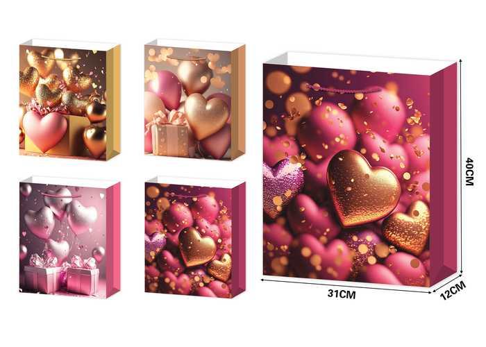 Bolsas de regalo, 31 × 40 × 12 cm, modelo 91771