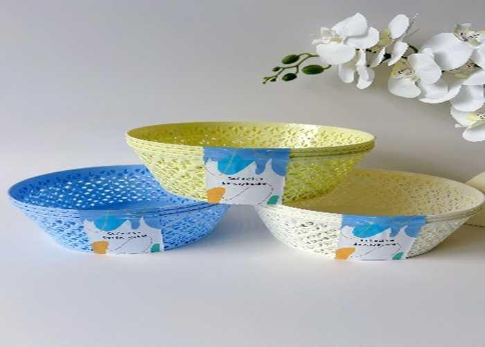 Cesta de almacenamiento, 21,3 × 21,3 × 9,5 cm