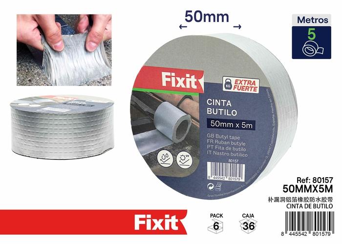 Cinta especializada, 50 mm, 5 m, color gris