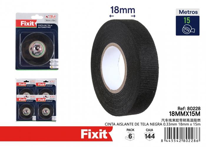 Cinta acrílica, 0,3 mm, 18 mm, 15 m